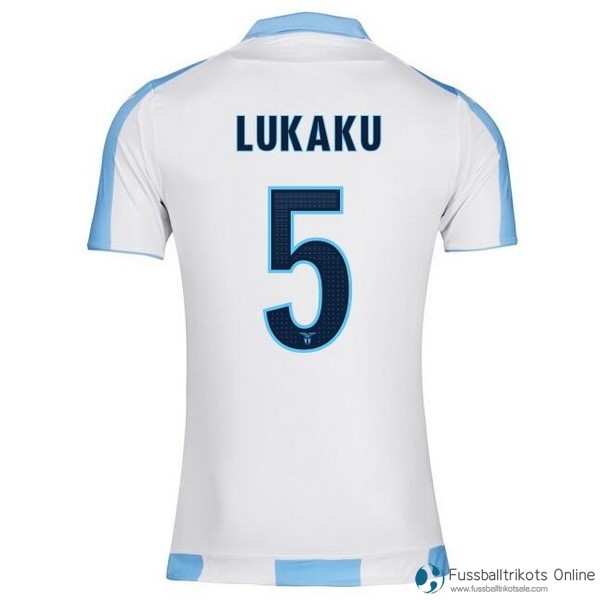 Lazio Trikot Auswarts Lukaku 2017-18 Fussballtrikots Günstig